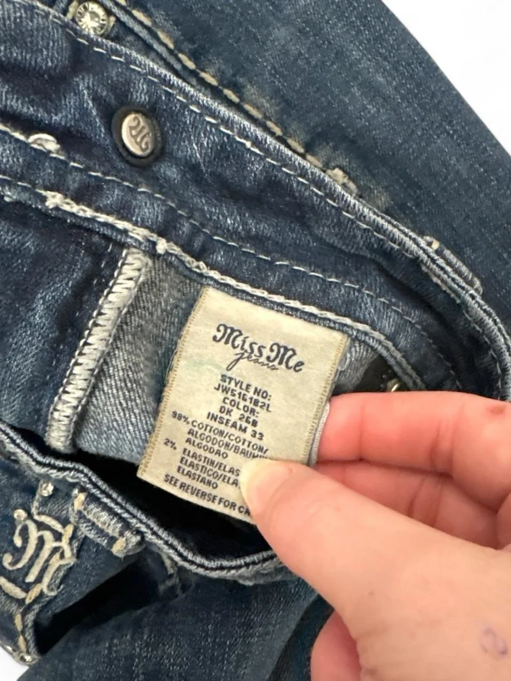 Vintage Miss Me Jeans 31 x 33